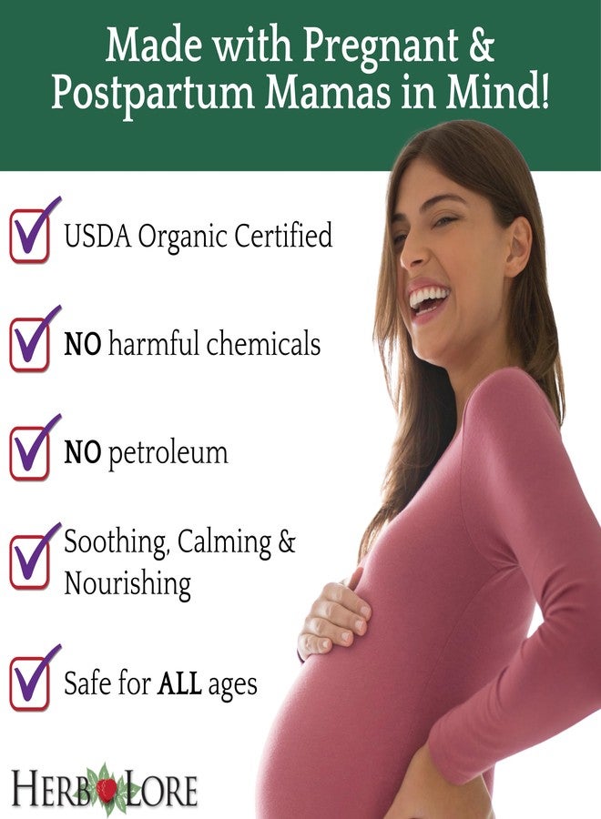 Herb Lore Organic Booty Salve – Natural Soothing Ointment – Herbal Comfort Cream for Sensitive, Delicate Areas and Itching (3.4 oz) - Image 4